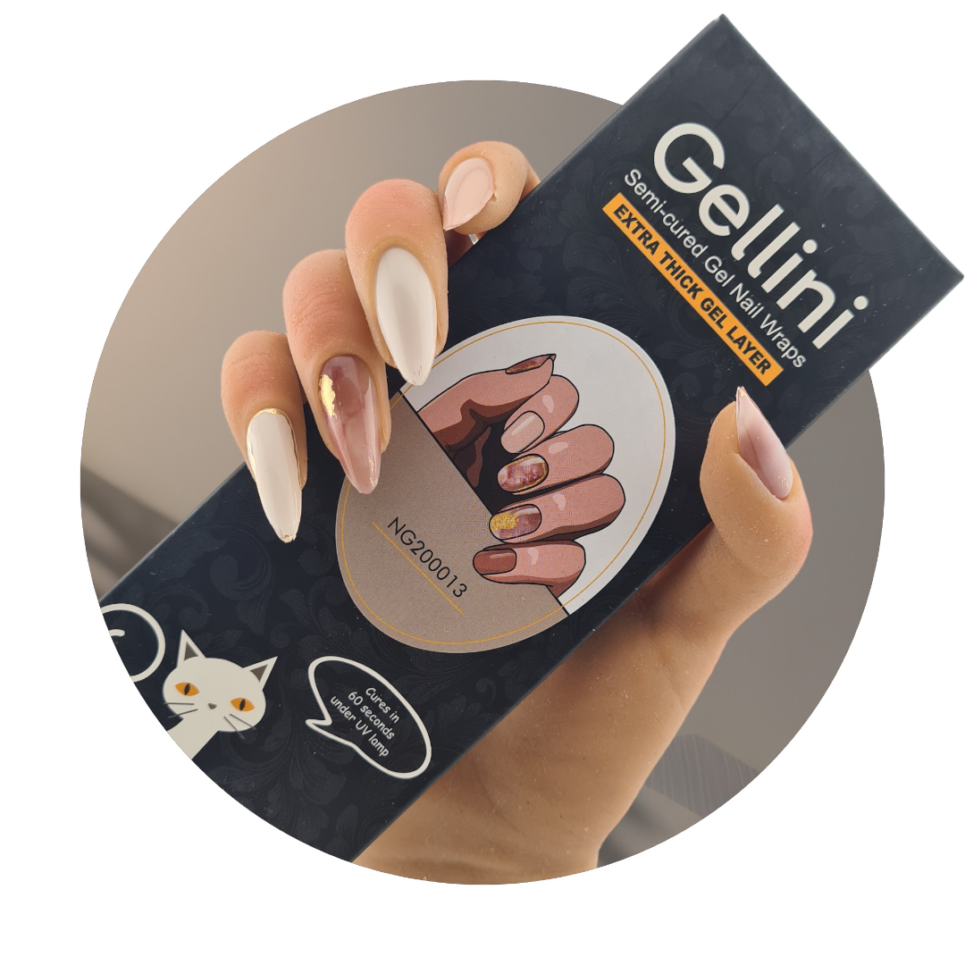 Bare Elegance UV Semi-Cured Gel Nail Wraps