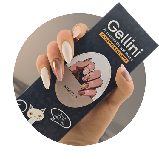 Bare Elegance UV Semi-Cured Gel Nail Wraps