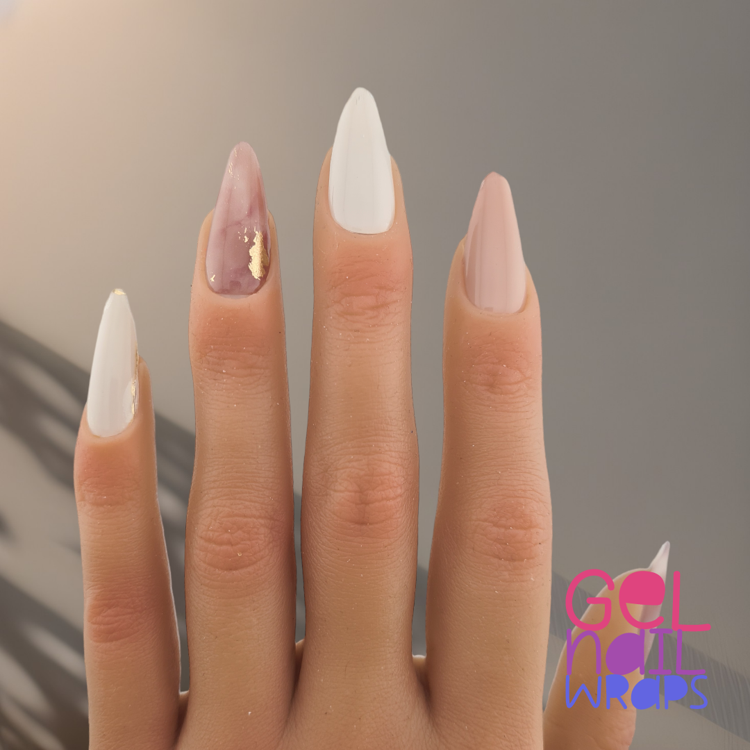 Bare Elegance UV Gel Nail Wraps Starter Kit