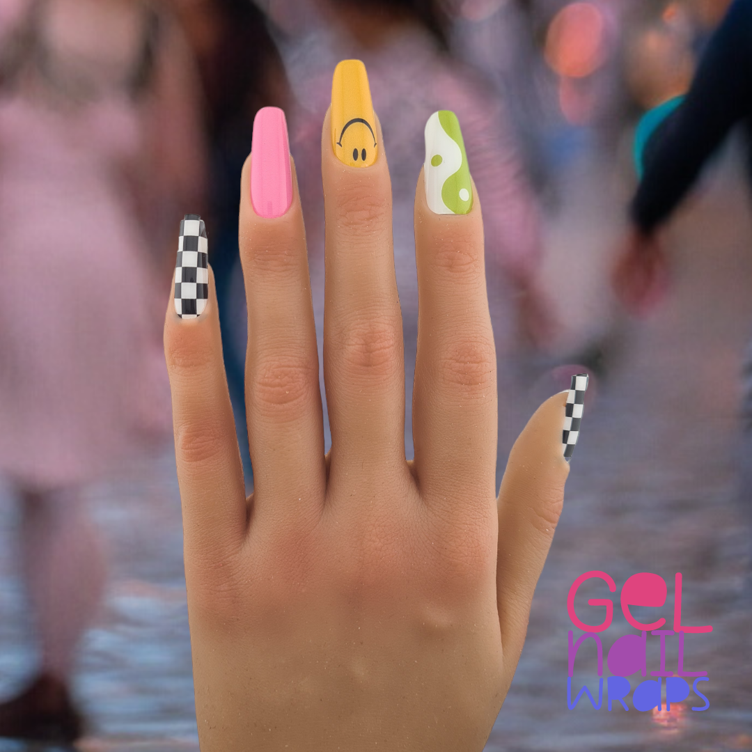 Harajuku UV Gel Nail Wraps Starter Kit
