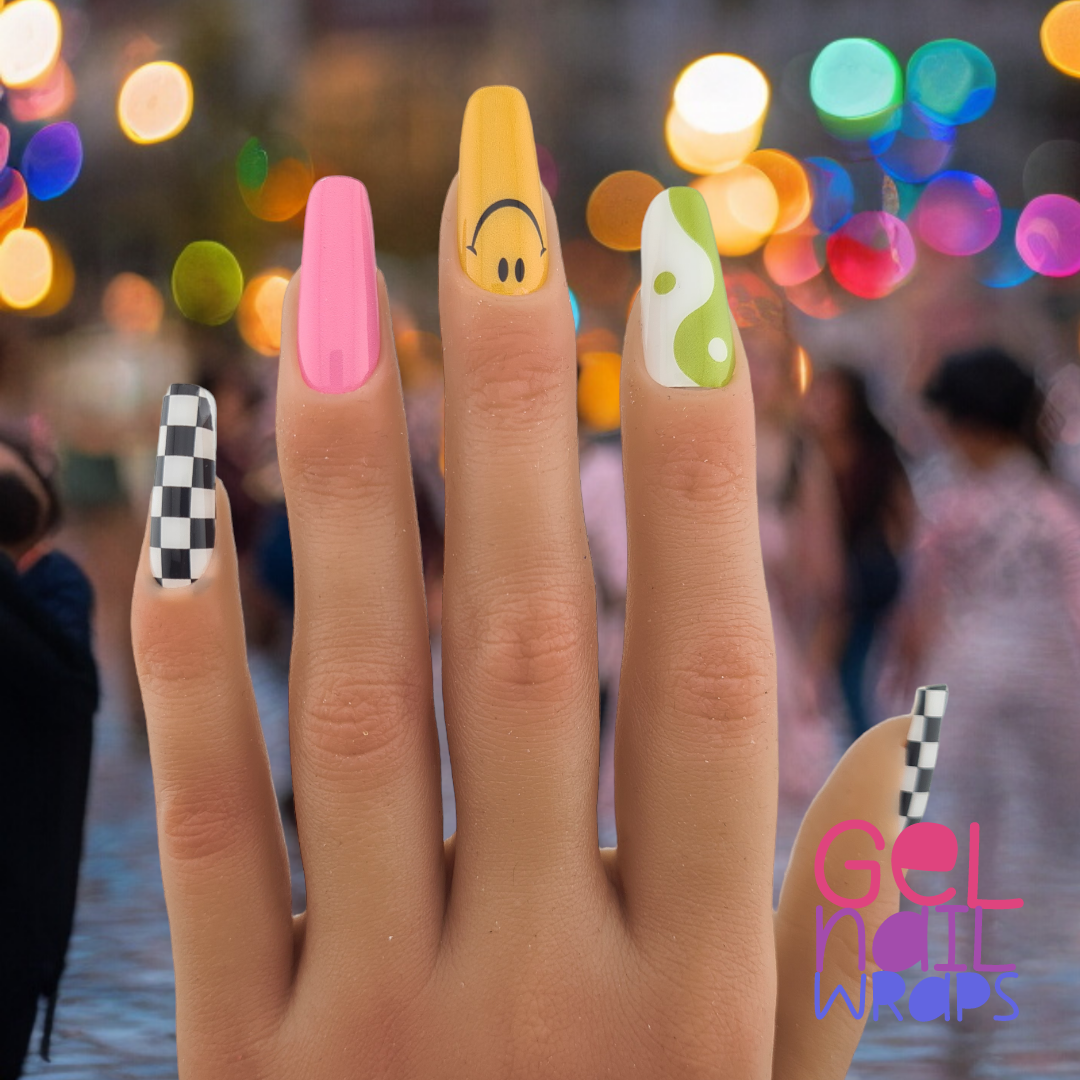 Harajuku UV Semi-Cured Gel Nail Wraps