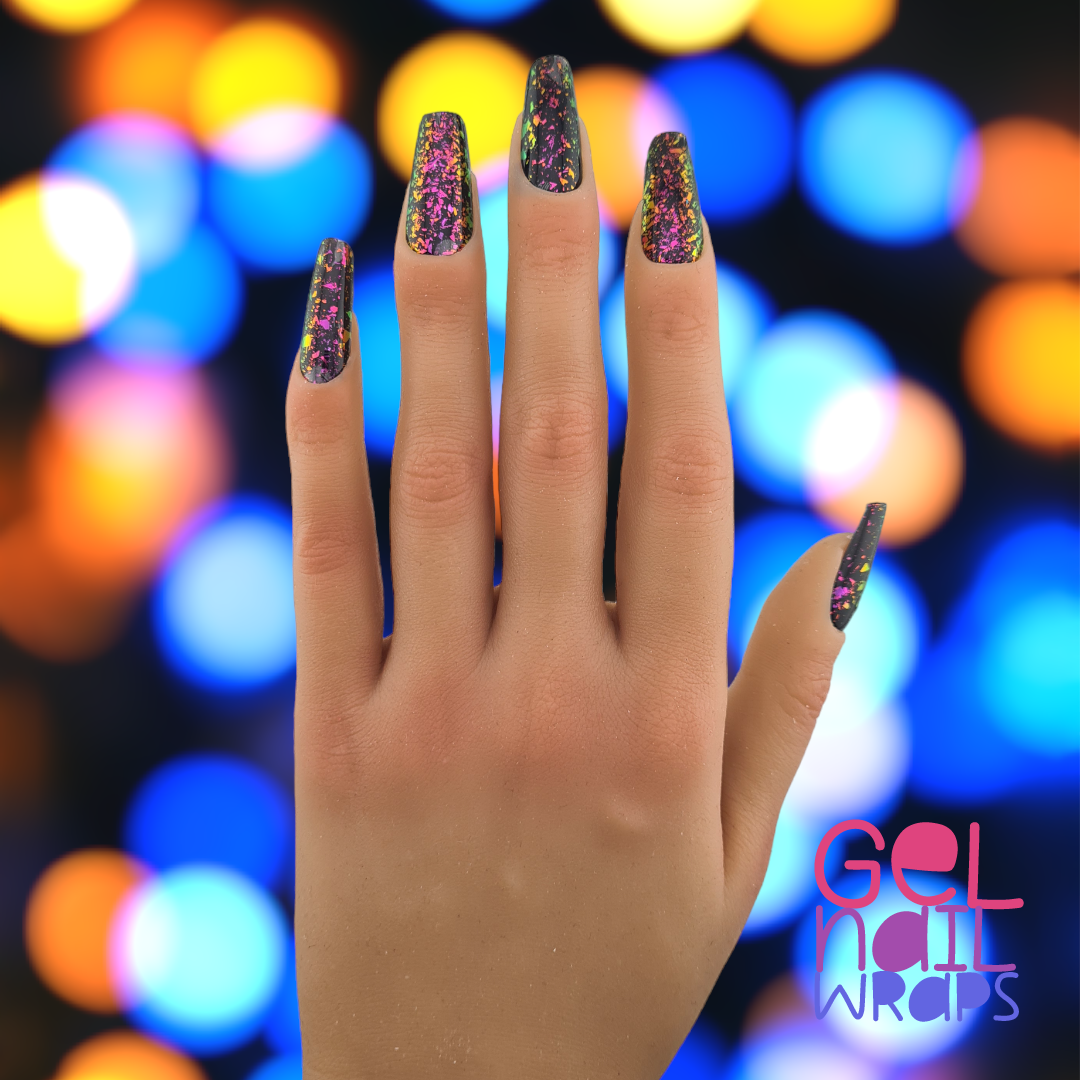 Cosmic Carnival UV Gel Nail Wraps Starter Kit