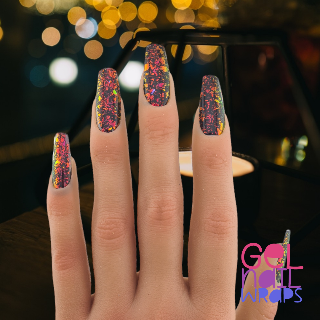 Kosmic Kaleidoscope UV Gel Nail Wraps Starter Kit