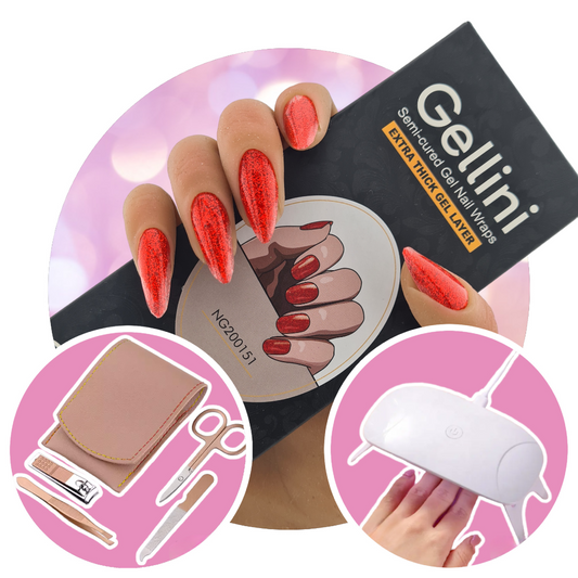 Fever UV Gel Nail Wraps Starter Kit