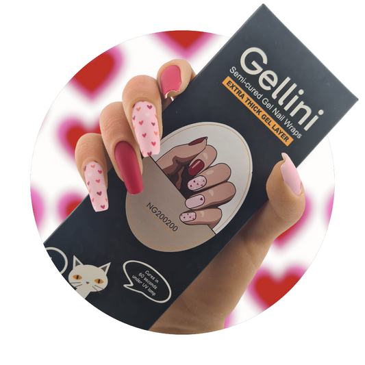 Cupid UV Semi-Cured Gel Nail Wraps