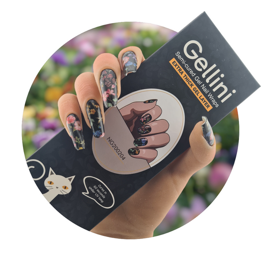 Botanica UV Semi-Cured Gel Nail Wraps