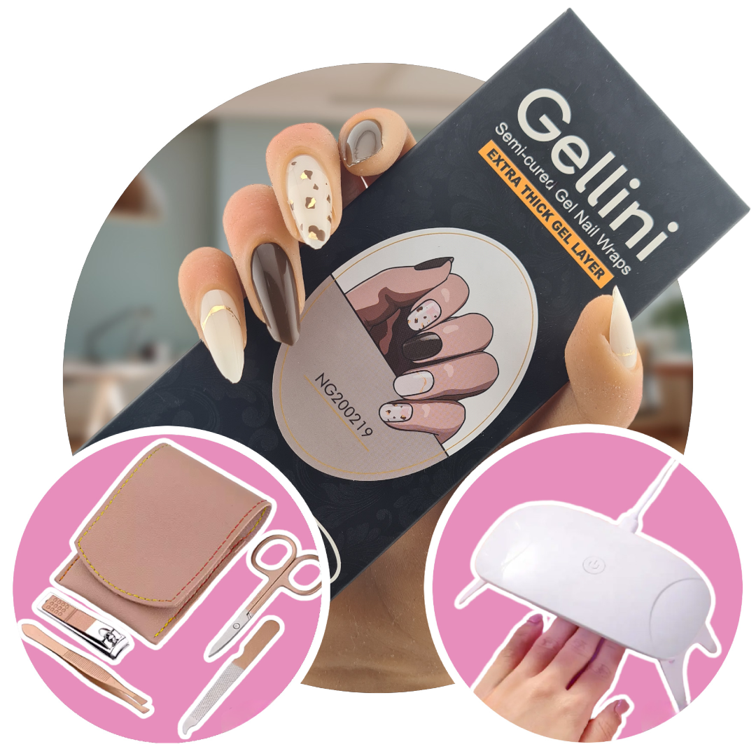 Modernista UV Gel Nail Wraps Starter Kit