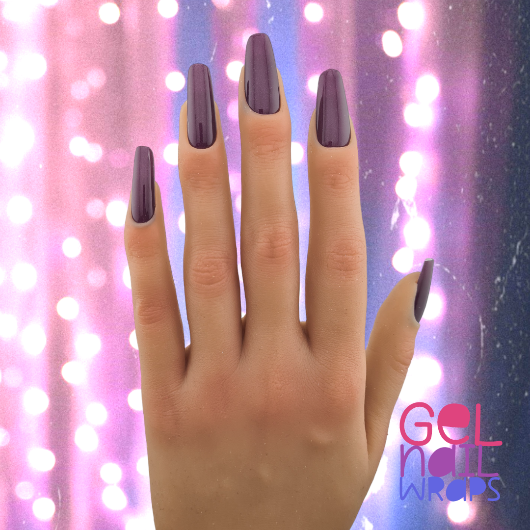 Violetta UV Semi-Cured Gel Nail Wraps