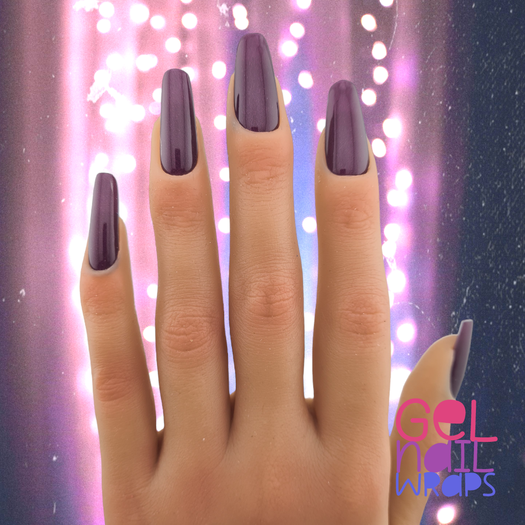 Violetta UV Semi-Cured Gel Nail Wraps